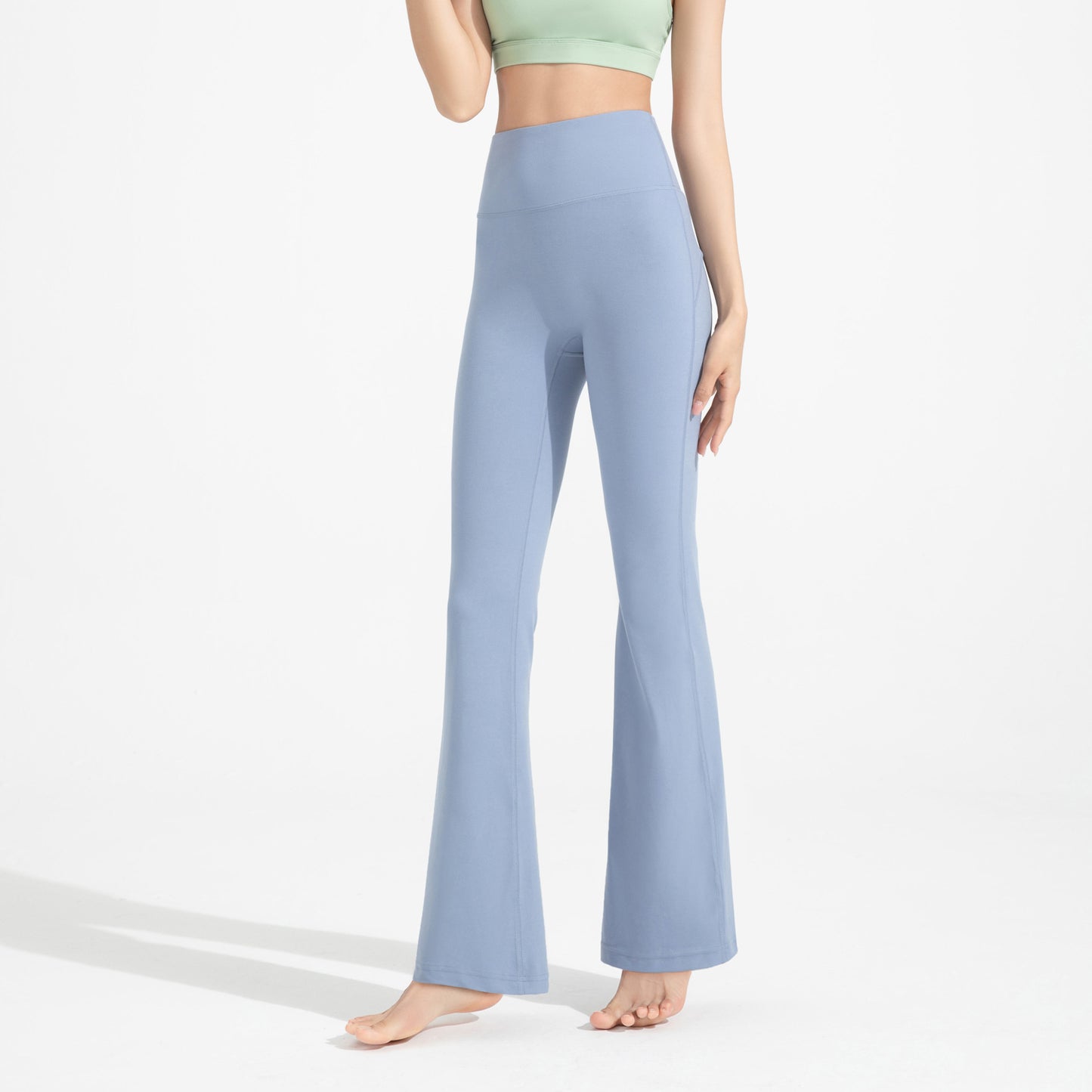 Antibacterial Yoga Bell-bottom Pants Women Lycra