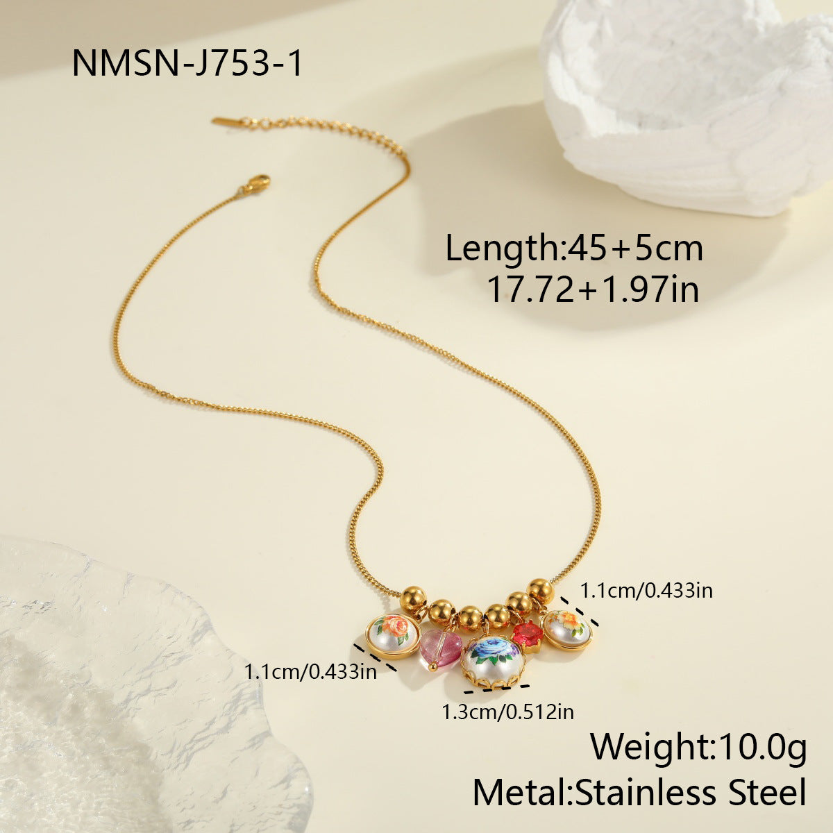 Vintage Sunflower Flower Stainless Steel Sunflower